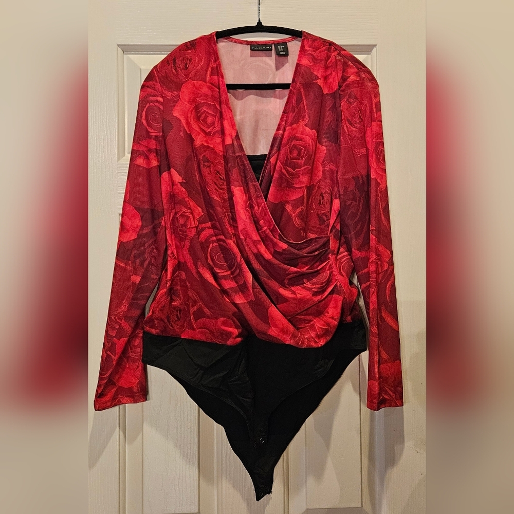 Rose Pattern Top